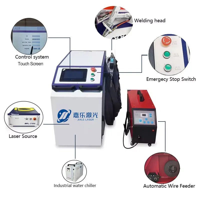 JL-F1500-SC 4 in1 1500w Laser Welding Machine details