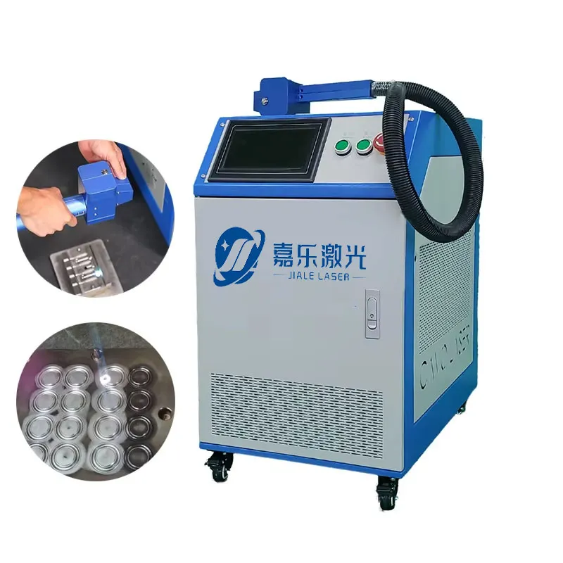Laser cleaning machine for O-ring mold 100w air cooling