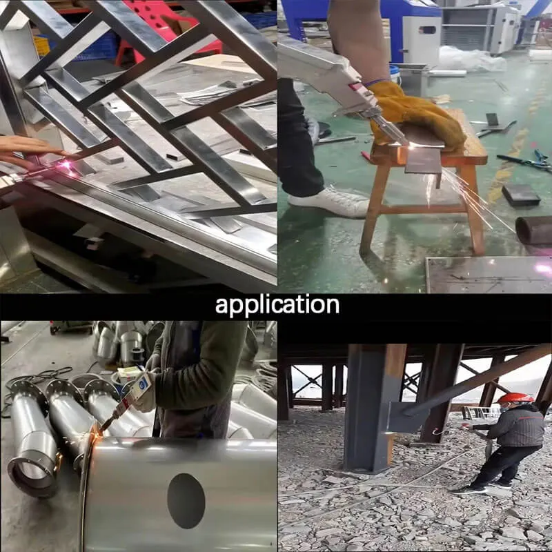 JL-F1500-SC 4 in1 1500w Laser Welding Machine application