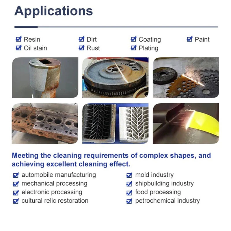 Laser cleaning effect